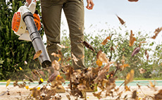 Petrol hand held blowers